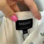 Bardot  Cello Ring Detail Floral Mini Dress White Blue 4 Photo 4