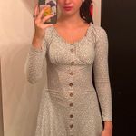 No Boundaries Green Floral Dress Photo 0