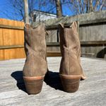 Dolce Vita Anthropologie Solow Suede Western‎ Heel Ankle Bootie women size 9 Photo 6