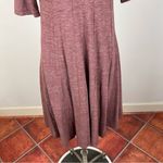 Ganni  Red Winter Jersey Shirt Dress Photo 3