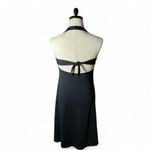 Patagonia Halter Midi Dress Black Sleeveless Tie Back Casual Womens Photo 1