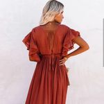 Boutique NEW Womens Sexy Caftan Maxi Boho Long Beach Summer Robe Solid Loungewear Kimono Photo 6