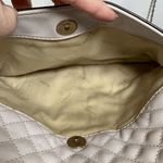 Guess  Womens Crossbody Bag Quilted Long Straps White Large Photo 4