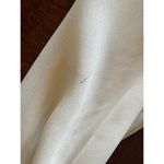 Krisa Ivory Cream High Neck Keyhole Cut Out Front Tie Waist Blouse Size XS Photo 10