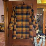 Old Navy  BRUSHED FLANNEL FUNNEL NECK PLAID COWT SMALL Photo 5