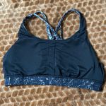 Lululemon  Energy Sports Gym Yoga Bra Medium Support Black White Alouette 8 Photo 6