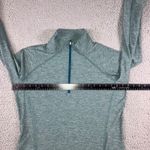 Straight Down Pullover Quarter Zip Women Medium Performance Mock Neck Athletic Green Photo 3