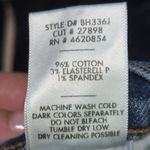 Just Black  HIGH WAISTED RAW EDGE DISTRESSED DENIM SHORTS Photo 6