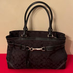 Coach Hampton Classic Satchel Handbag 8K07 Photo 0