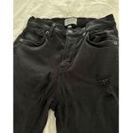 AGOLDE  Women’s 25 Black Sophie Distressed Jeans Photo 6