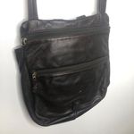 Vintage Brown Leather Messenger Crossbody Large Dark‎ Convertible Backpack Brown Photo 3