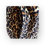 new Valfre ☻︎ January Crop Jacket ☻︎ Leopard Print ☻︎ Black Vinyl Collar ☻︎ XS Brown Photo 10