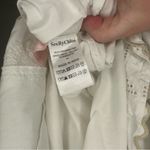 See By Chloe  Embellished Midi Dress White Embroidered Size L EU 40 Photo 9