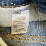 Old Navy Sky-Hi Short Women 18 Blue Jean Distressed Cutoff High Rise Button Fly Photo 5