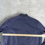 Alexander McQueen ‎ McQ Zip Bomber Jacket Cinch Waist Cupro Sz IT 48 US M NWT Photo 7