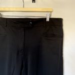 Betabrand black trousers stretchy women's size XL petite rayon nylon pants Photo 1