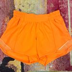 Lululemon Orange Hotty Hot Shorts Photo 0