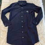 Ralph Lauren  Embroidered Cover-Up Shirt XS Photo 4