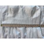 Adrianna Papell Dress Size 16 Ivory Lace NWT Handkerchief Skirt $249 MSRP Photo 9
