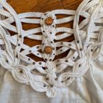 Free People  White Embellished Tank Photo 2