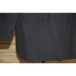 Sag Harbor Vintage  Ladies Blazer Jacket Black Gold Button Collared Size 14 Retro Photo 2