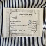 The Quacker Factory Women’s Embroidered Floral Striped Office M #2332 Blue Size M Photo 10