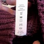 Lululemon  Bring the Cozy Burgundy Turtleneck Cable Knit Size 8 Medium Photo 6