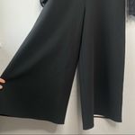 BCBGMAXAZRIA Black V-Neck Bell Sleeve Jumpsuit Photo 5