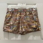 Patagonia Shorts Barely Baggies Rare Trip Brown Medium M Animals Photo 1