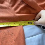 Fall Pumpkin Scarecrow Shirt Long Sleeve Orange Studded Womens Size Large Autumn Photo 4