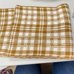 Timberland Brown Cream Plaid Winter Scarf Womens Accessories Photo 2