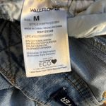 Wallflower Distressed Denim Overalls – Size Medium Blue Photo 2
