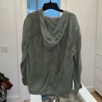 American Eagle  Outfitters Military Green Hoodie Size Small Photo 3