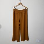 Spanx  Air Essentials Wide Leg Pant Womens Butterscotch Womens Size 1X Photo 6