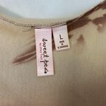 Sweet Pea Collection Early 2000's Brown Tan Grunge Tattoo Mesh Long Sleeve L Size L Photo 5