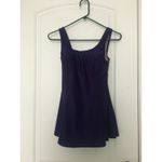 Shore Shapes Women's Swimsuit with Attached Brief Liner Purple Size 10 Purple Photo 1