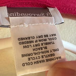 Soft Surroundings  Long Sleeve V-Neck Tunic Top Magenta Pink Size Large Photo 5