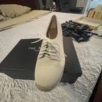 Bettye Muller  Beige Espadrille Wedges Photo 3