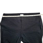 Charter Club  Woman's Black Embroidered Polka Dot Pants Photo 3