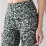 Lululemon  X Soulcycle Wunder Under Crop High Rise Washington DC Olive Green Photo 3