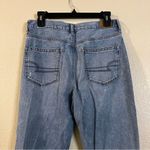 American Eagle  Light Wash Double Yoke High Rise Straight Leg Jeans Size 8 Photo 5