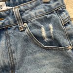 Princess Polly  Distressed Denim Shorts size 6 Photo 2