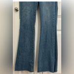 Free People  We the Free CRVY 2nd Denim Flare Overalls size 14 Photo 10