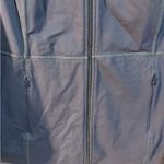 J. Jill Blue Fit Out & About Shirttail Jacket Size Small Photo 2