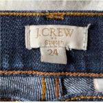 J.Crew  Dark Wash Raw Hem Jeans Photo 5