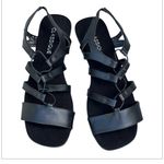 Classique Harper Black Women's Size 7 Stretch Upper 1 1/4" Heel Sandals New Photo 5