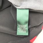 Ralph Lauren  LRL Womens Dress 14 Red Dark Floral Cocktail‎ Evening Party Photo 8