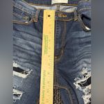 Mudd  Jeans Size 13 Womens Skinny FLX Stretch Mid Rise Medium Wash Blue Denim Photo 2