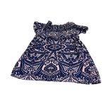 Alice & Trixie  pink and blue silk blouse Photo 3