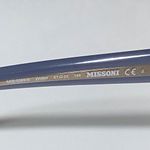 Missoni NEW Ombre Striped Sunglasses in Gray Horn Photo 4